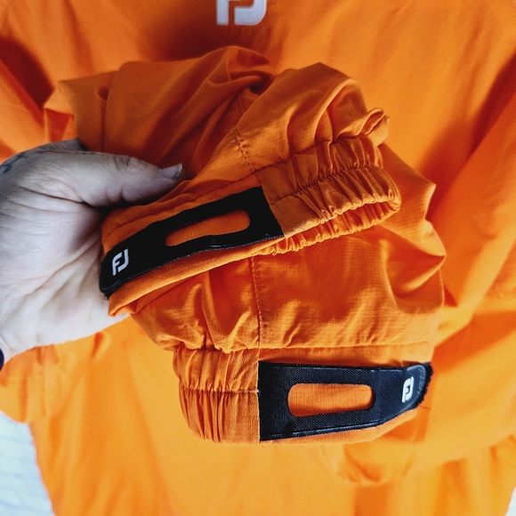 FOOTJOY | half zip pullover windbreaker lined golf jacket - Picture 4 of 8
